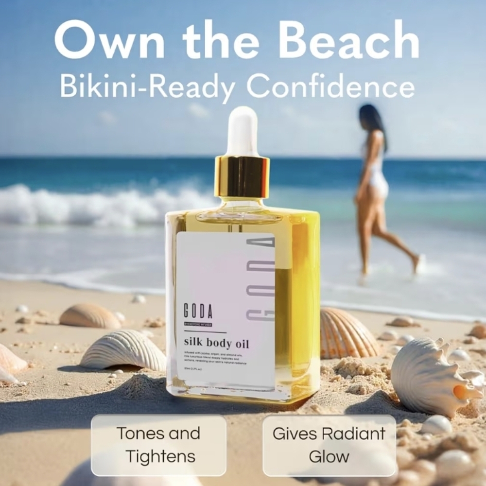 GODA Silk Body Oil- NIB - Picture 3 of 3
